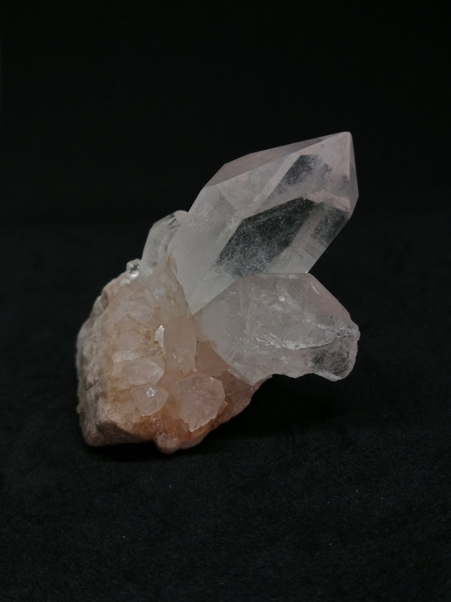 Himalayan Quartz Cluster (Himachal Pradesh) Natural Crystal Point #CH 21