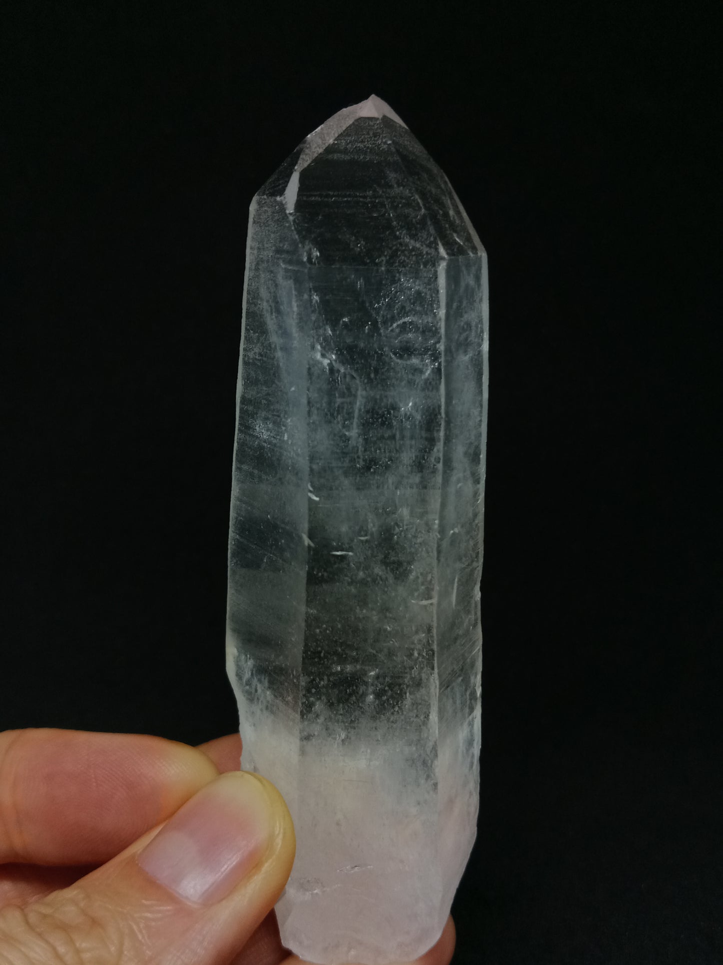 Transparent Himalayan Quartz (Himachal Pradesh) | Natural Clear Crystal #CH28