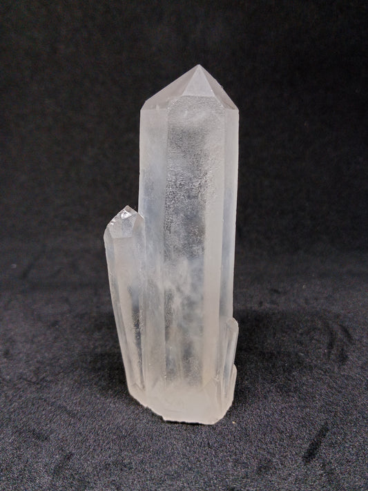 Cuarzo Fantasma Tibetano "Brahma" | Punta de Cristal Transparente Natural | Espécimen Mineral en Bruto #CH19