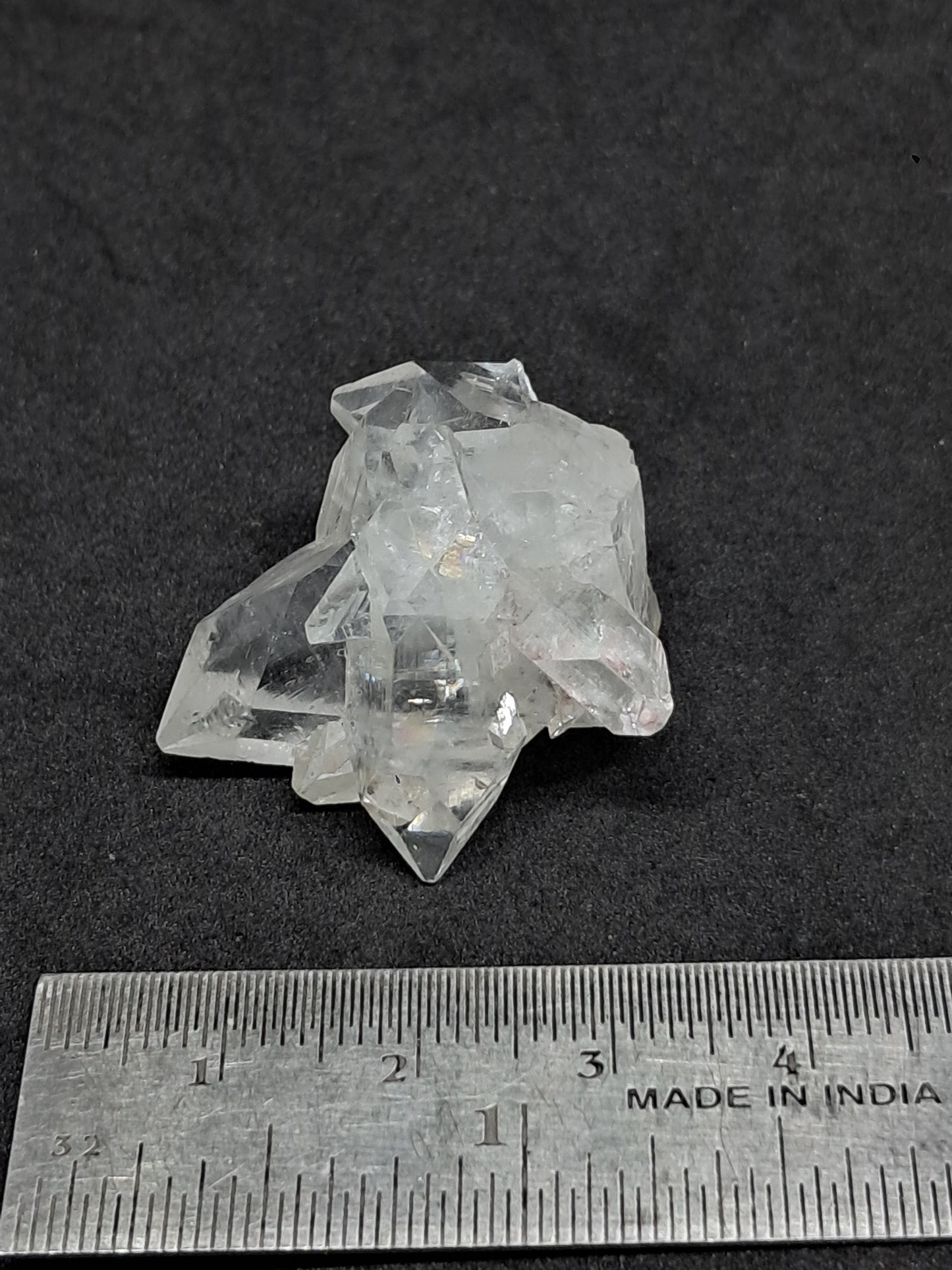 Clear Apophyllite Cluster (Ajanta) Natural Crystal | Mineral Specimen #AP53