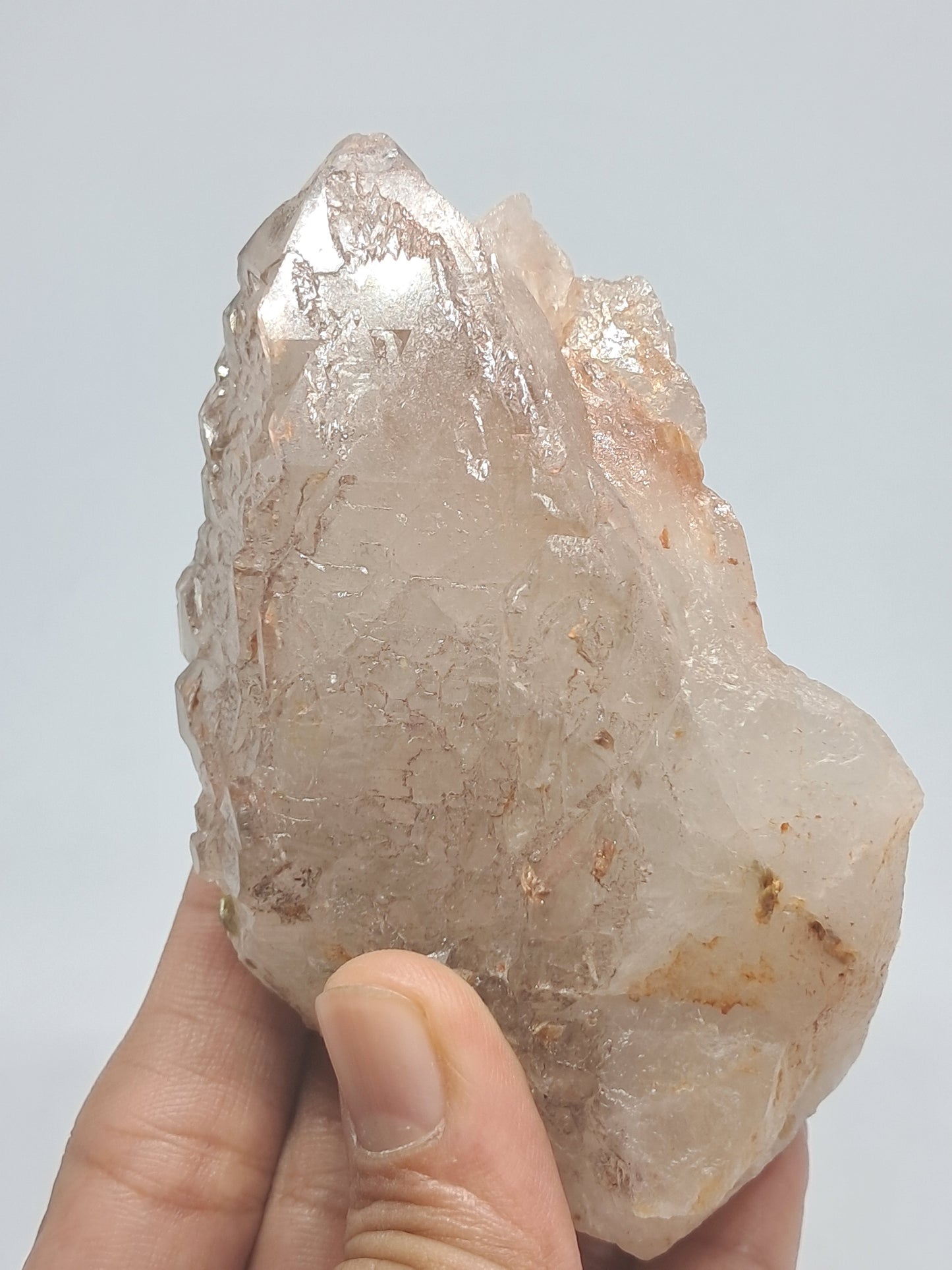 Elestial Smokey Quartz (Karur) Raw Natural Crystal Stone | Mineral Specimen #EQ6