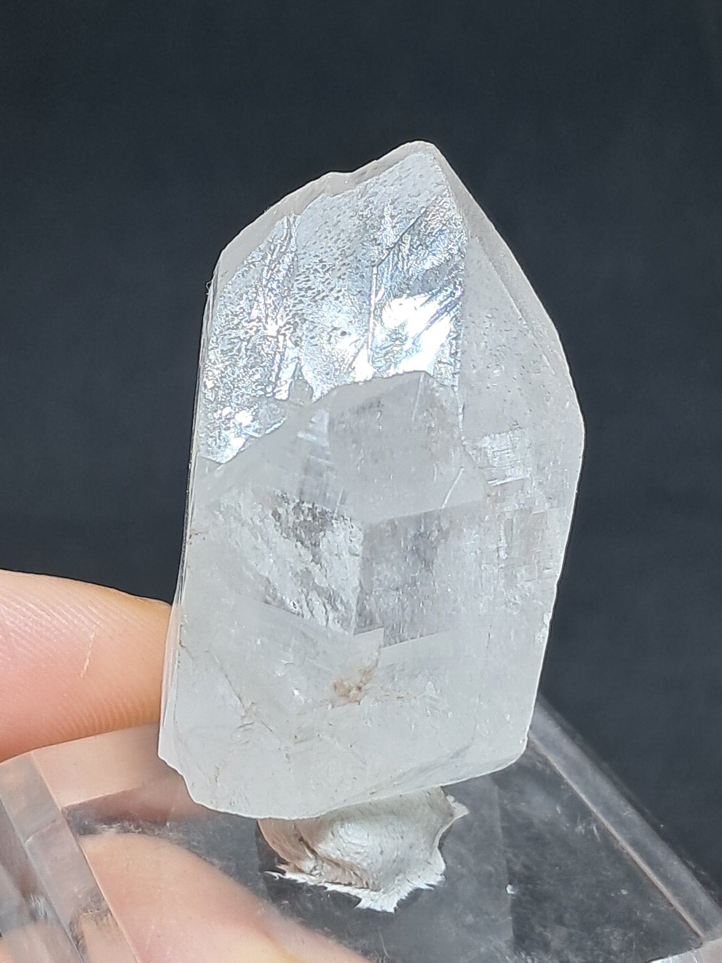Himalayan Quartz Twin Crystal Point | Natural Etched Crystal | Rough Stone | Mineral Specimen #CH45