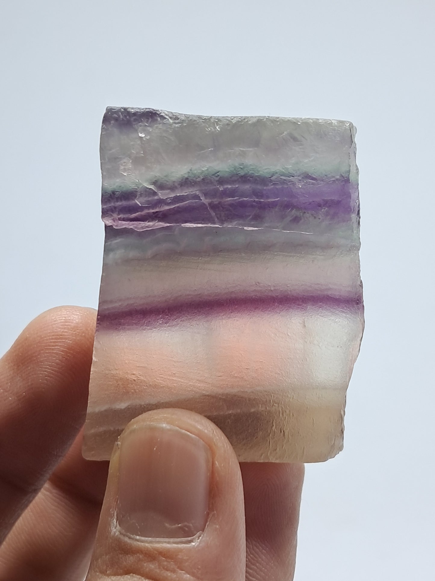Rough Rainbow Fluorite (Non-precious Natural Stone) #RF2