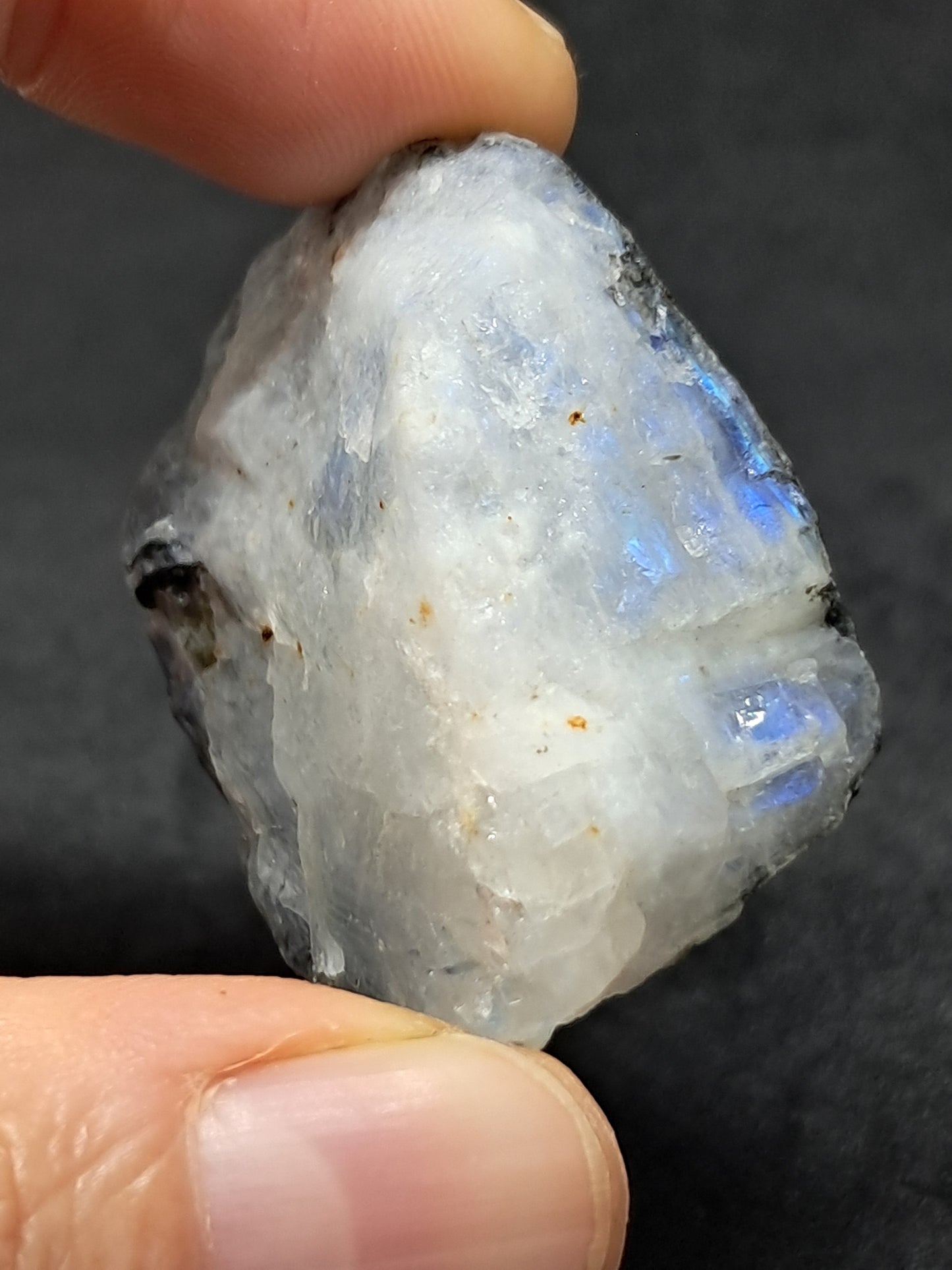Rainbow Moonstone (Non-precious natural stone) #MN4