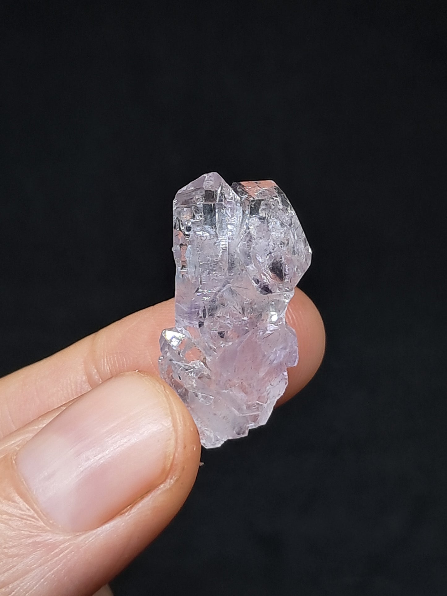 Amatista en racimo (Karur) | Cristal en bruto | Piedra natural | Ejemplar mineral n.° KA114