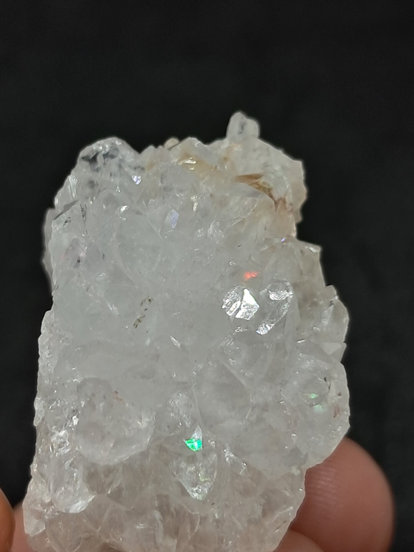 Iris Quartz Stalactite (Anandalite) (Non-precious stone) #AQ27