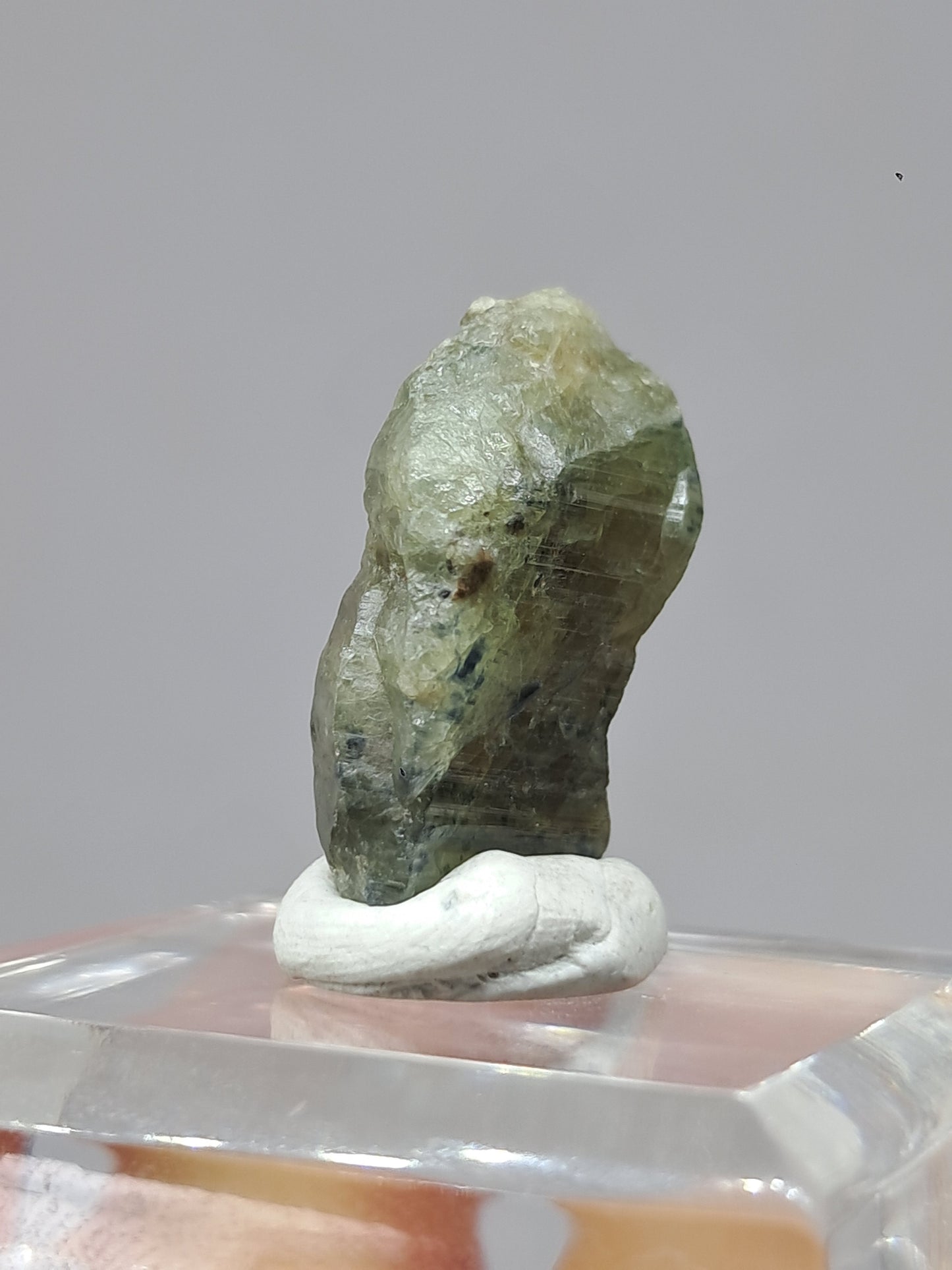 Natural Teal Green Sapphire Crystal (Karur) Rough Stone | Mineral Specimen #SP38