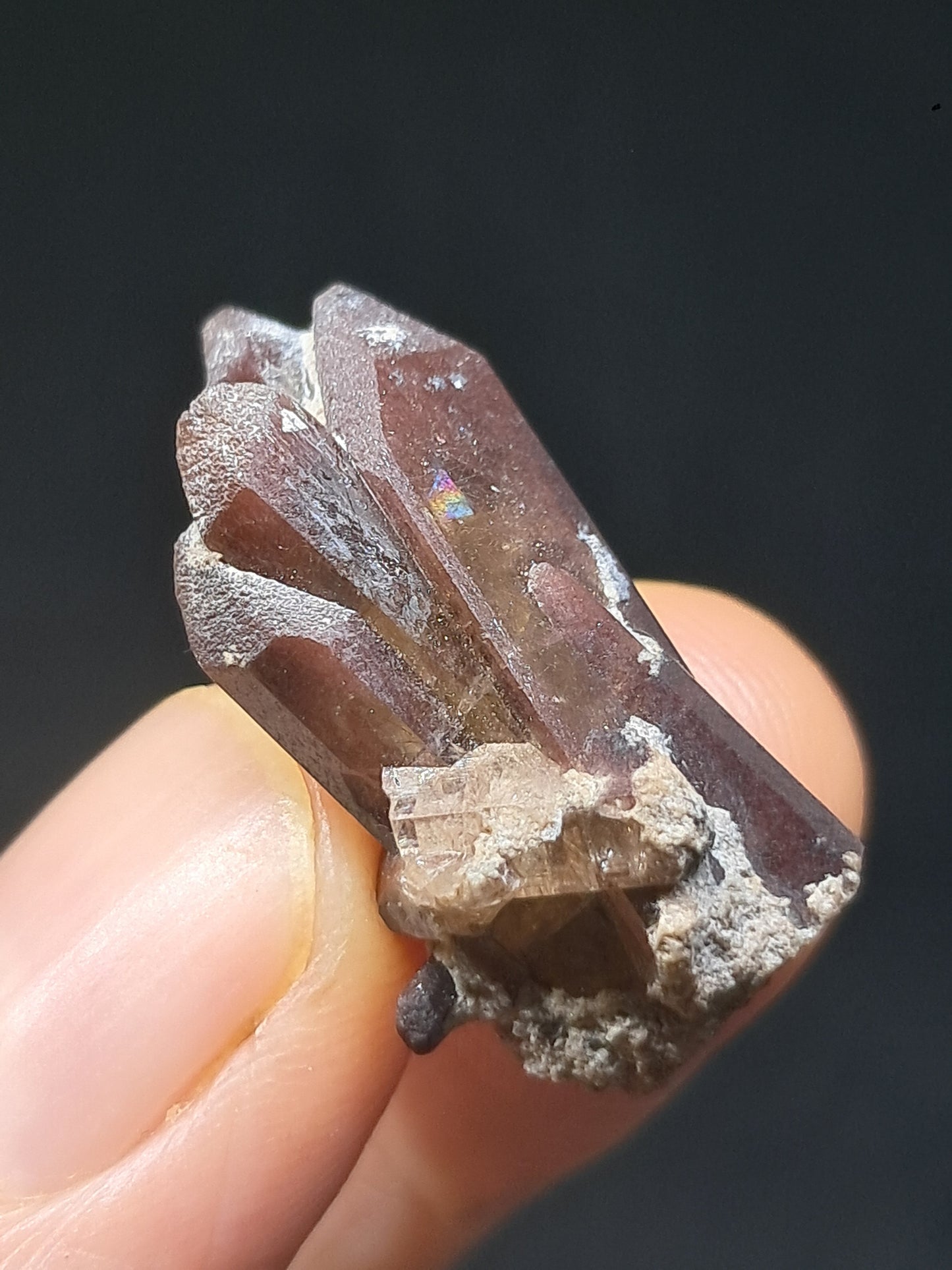 Cristal de topacio natural (México), piedra preciosa rara | Ejemplar mineral n.° TPZ20