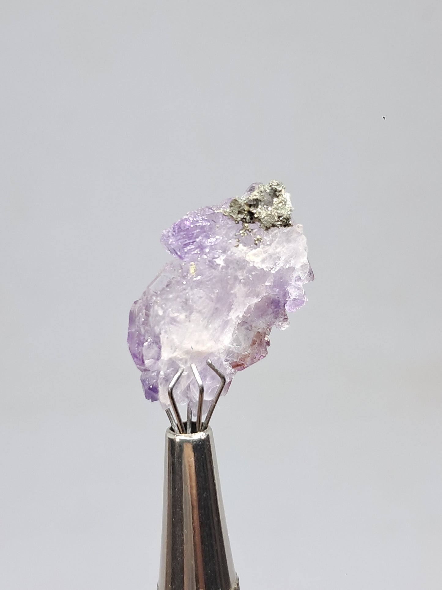 Set of 3 Amethyst from Karur | Natural Crystals | Mineral Specimen #KA170