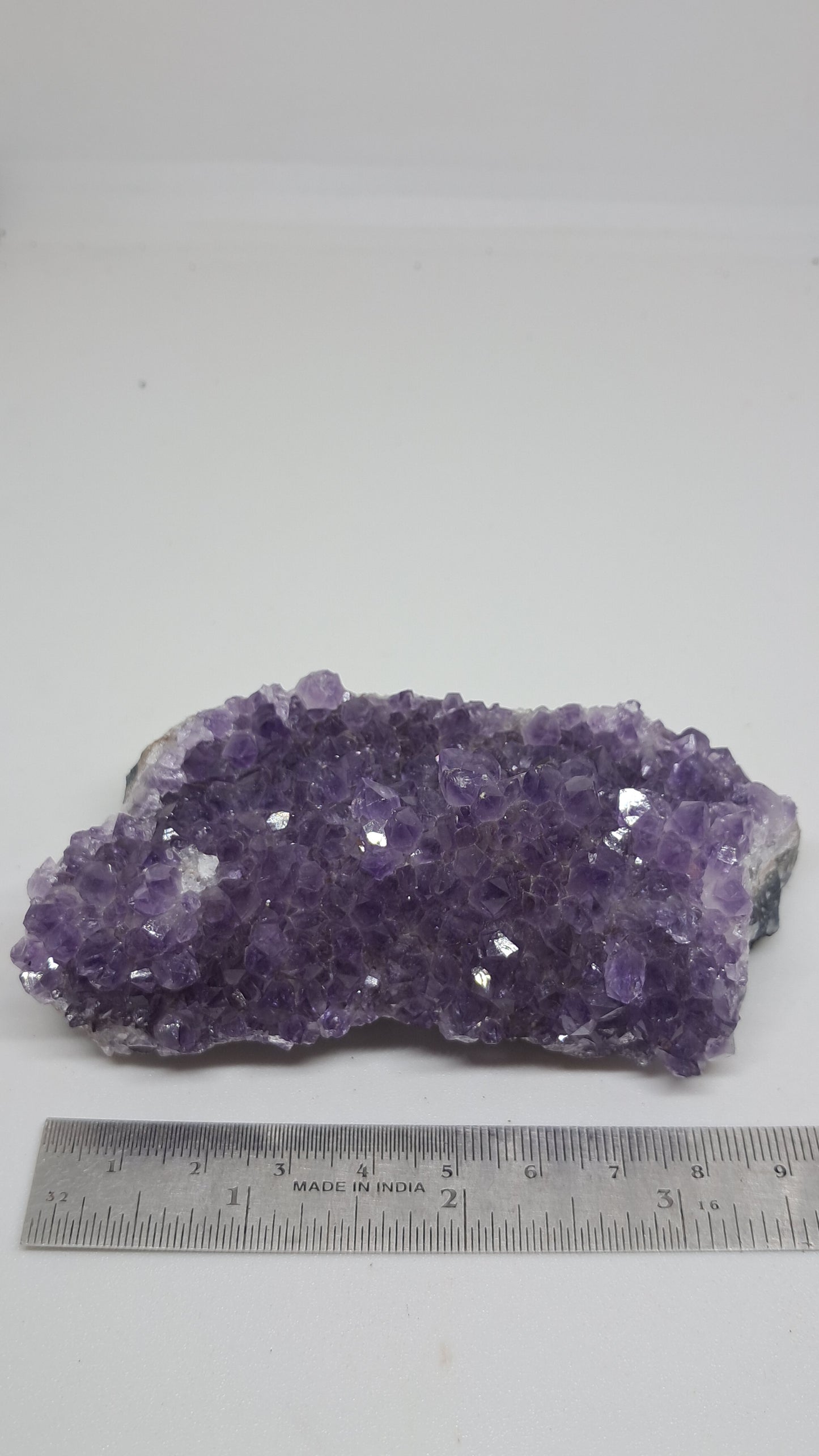 Deep Purple Amethyst (Brazil) | Natural Cluster | Mineral Specimen #AMB13