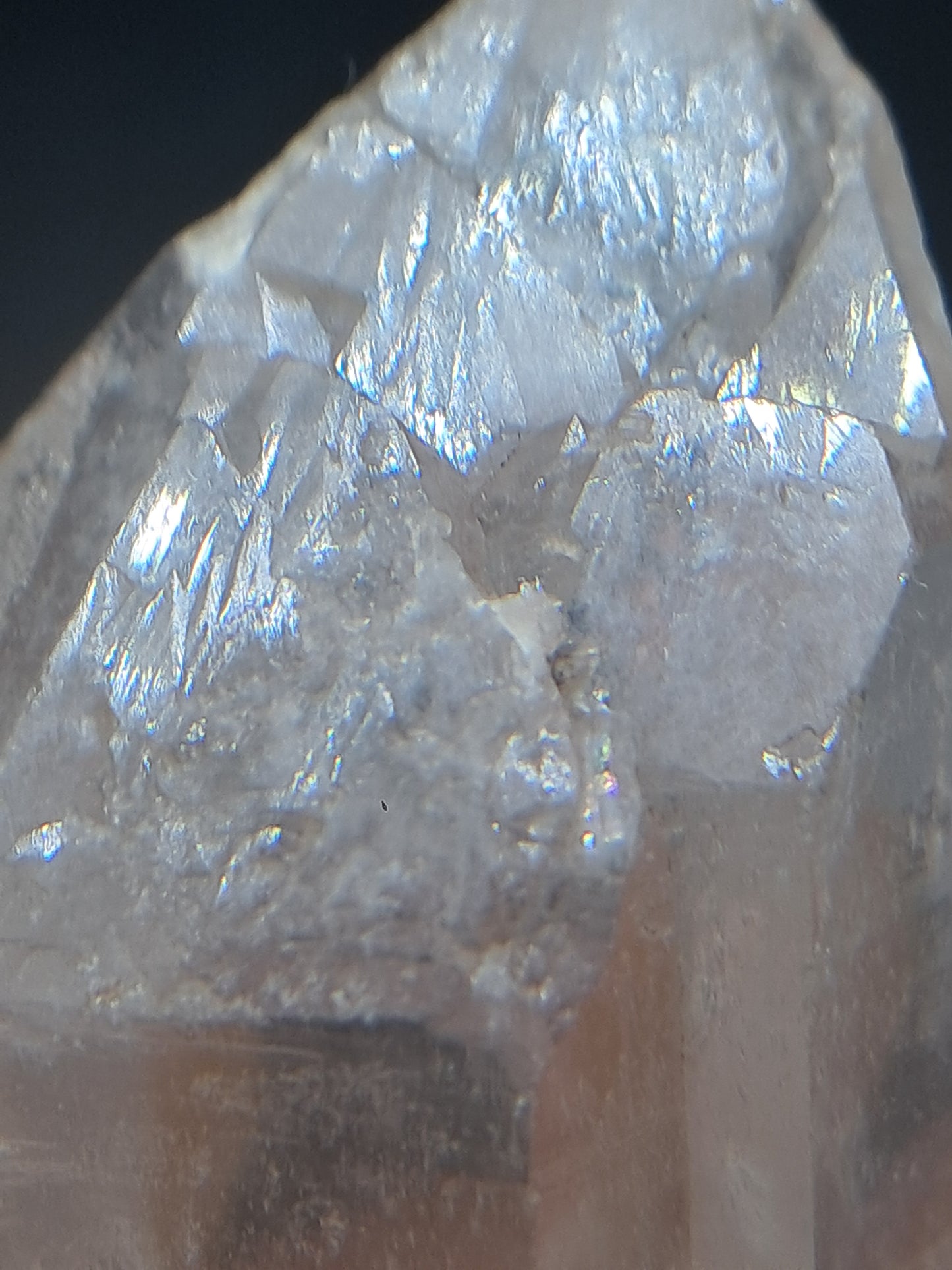 Himalayan Quartz Self-healed Crystal (Himachal Pradesh) | Mineral Specimen #CH39