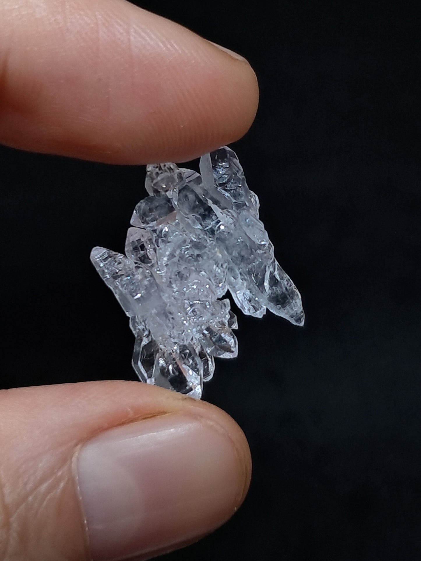 Amatista en racimo (Karur) | Cristal en bruto | Piedra natural | Ejemplar mineral n.° KA109