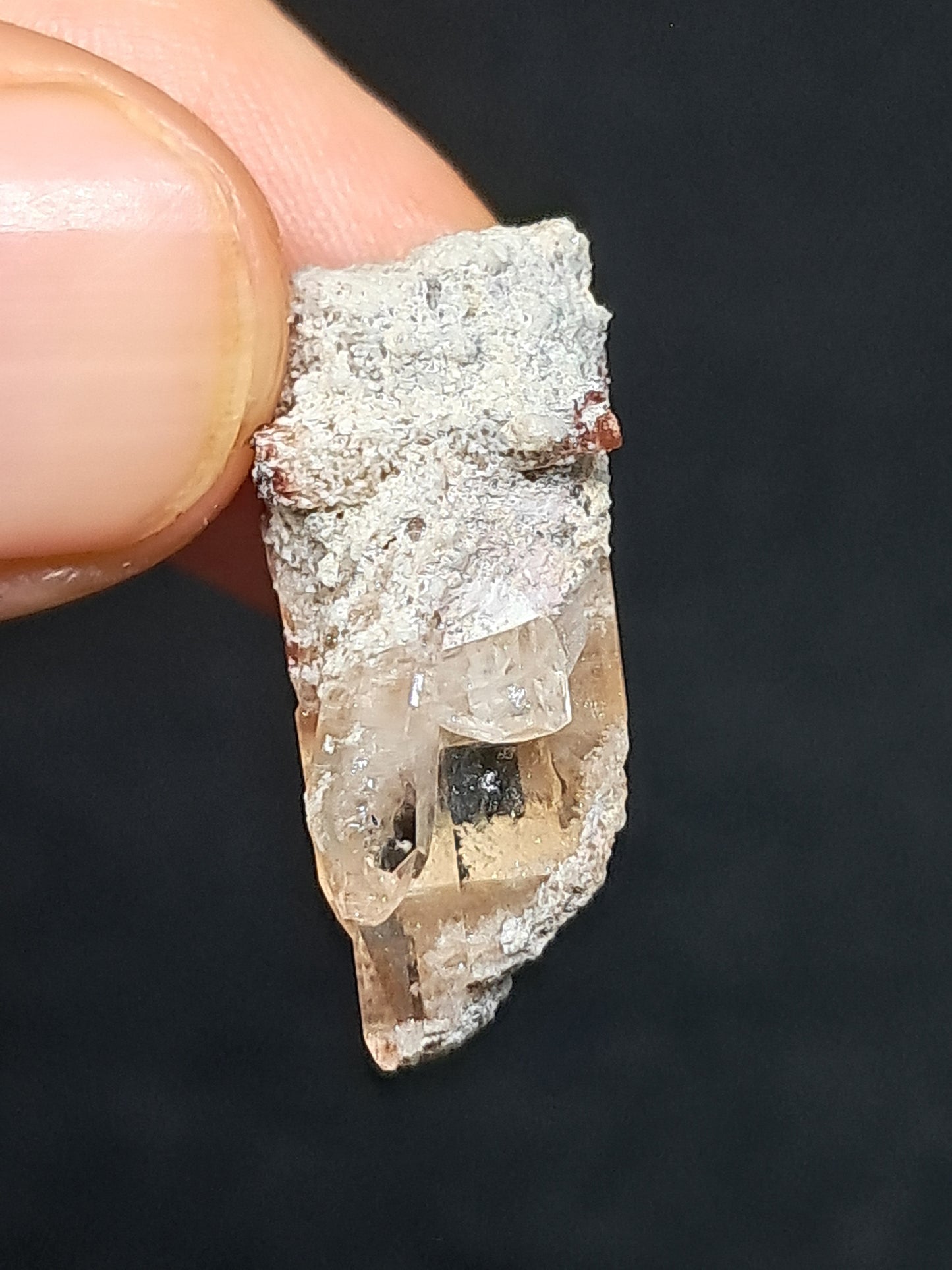 Cristal de topacio natural (México), piedra preciosa rara | Ejemplar mineral n.° TPZ5