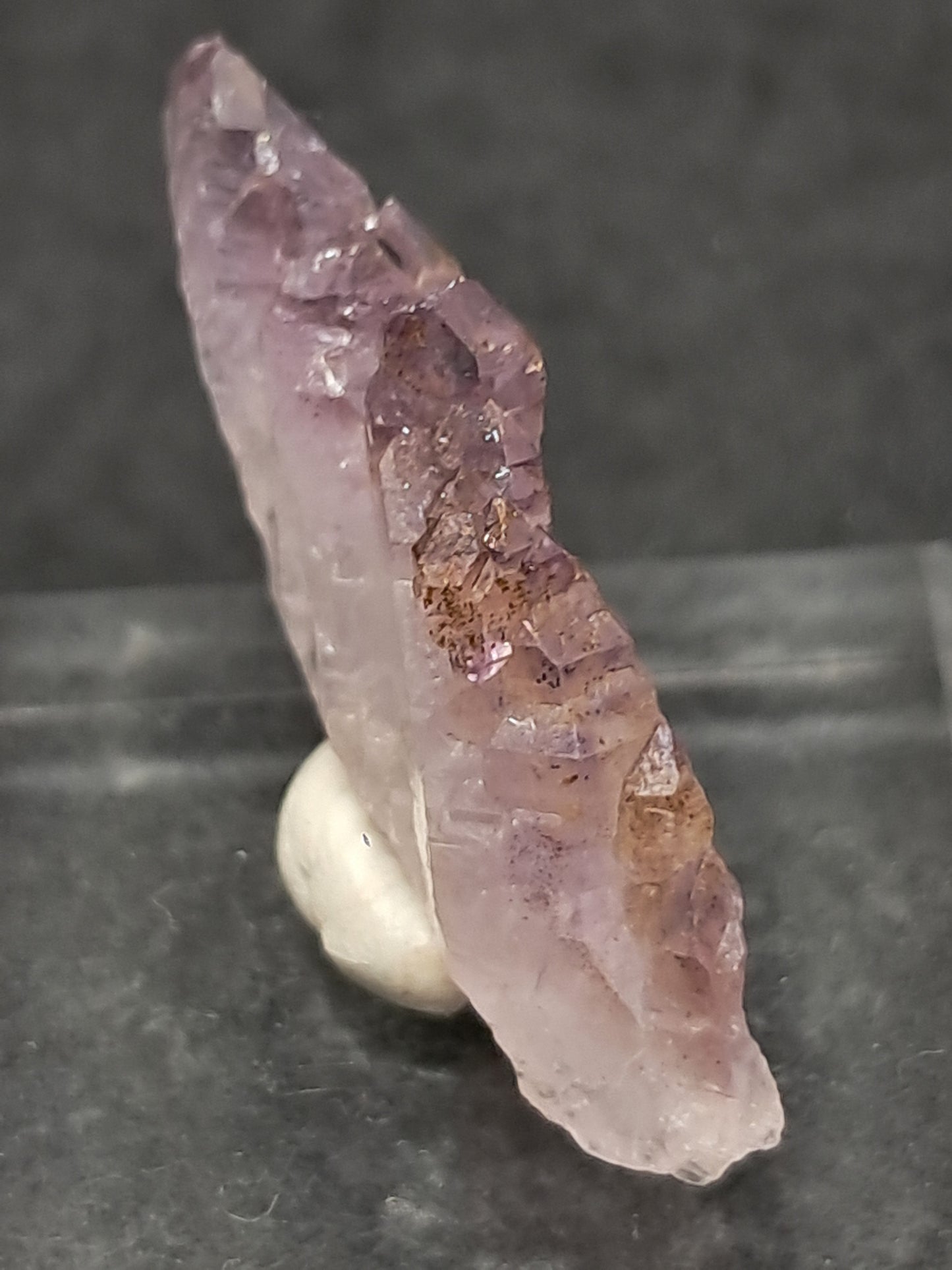 Elestial Amethyst w/ "Super Seven" inclusions (Karur) Crystal Cluster | Natural Stone | Mineral Specimen #KA88