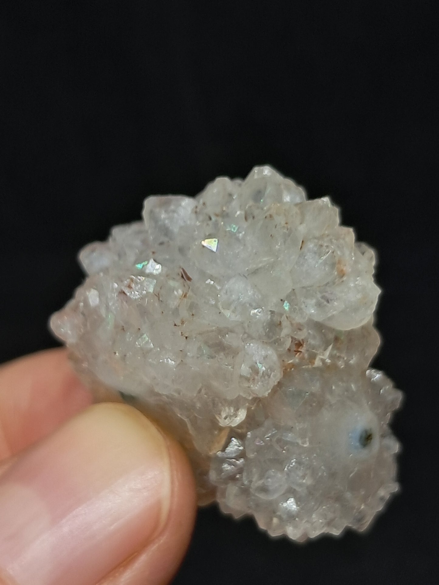 Iris Quartz Stalactite (Anandalite)(Non-precious stone) #AQ23