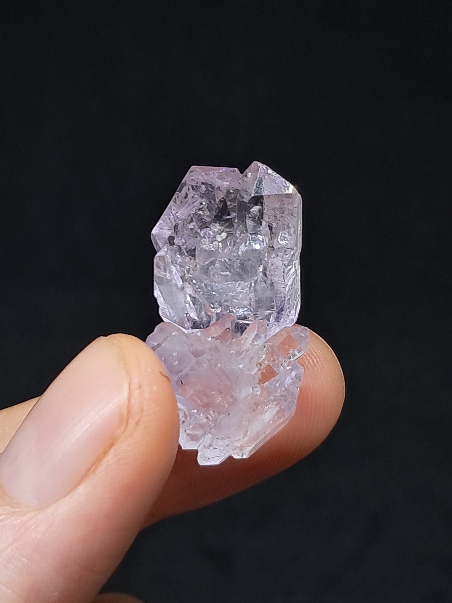 Amatista en racimo (Karur) | Cristal en bruto | Piedra natural | Ejemplar mineral n.° KA114
