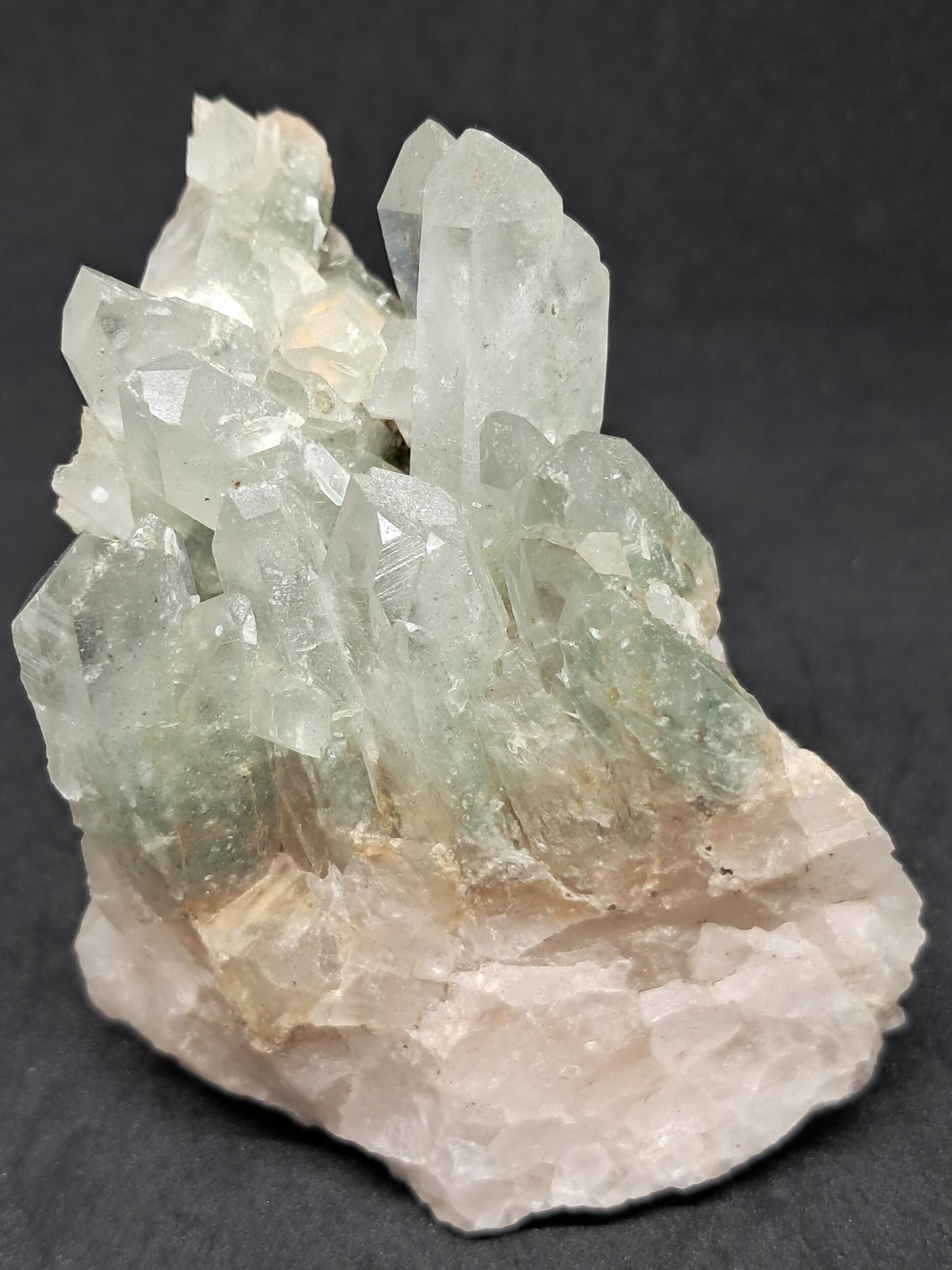 Chlorite Quartz Cluster (Himachal Pradesh) Rough Stone | Natural Crystal | Chamanic Garden | Mineral Specimen #CQ1