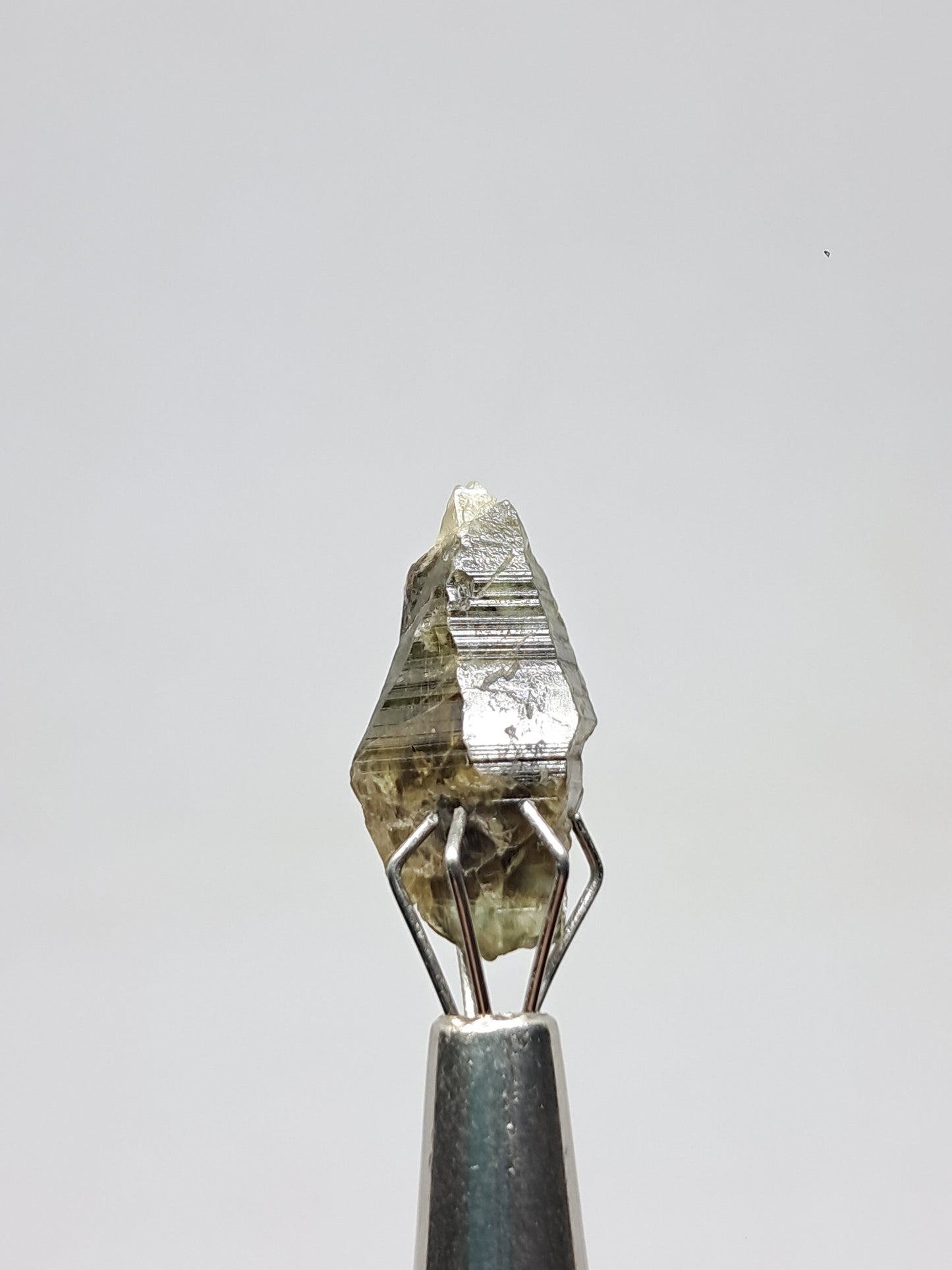 Natural Green Sapphire Crystal (Karur) Rough Stone | Mineral Specimen #SP30