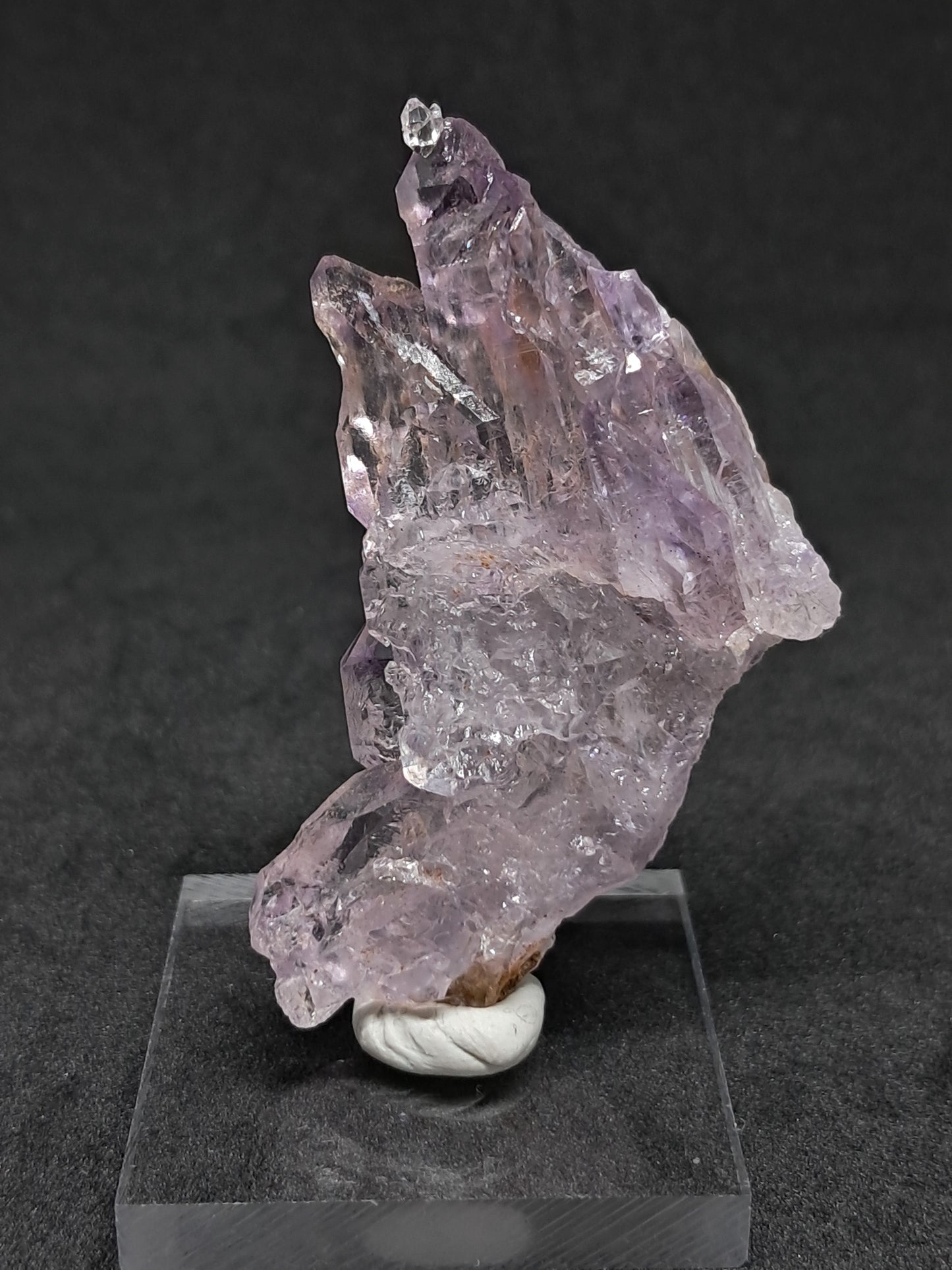 Amethyst Scepter Cluster (Karur) Super Seven Quartz Crystal | Natural Stone | Mineral Specimen #KA10