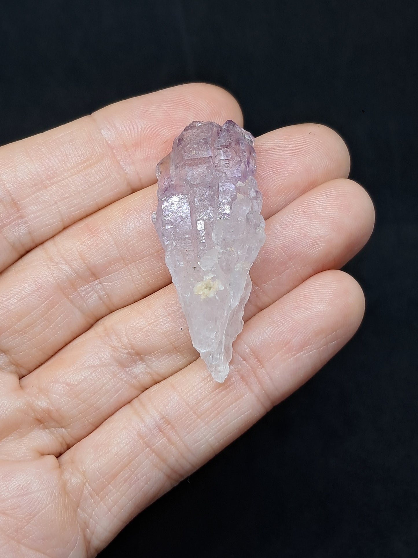 Amatista Elestial (Karur) | Cristal en bruto | Piedra Natural | Espécimen mineral #KA134