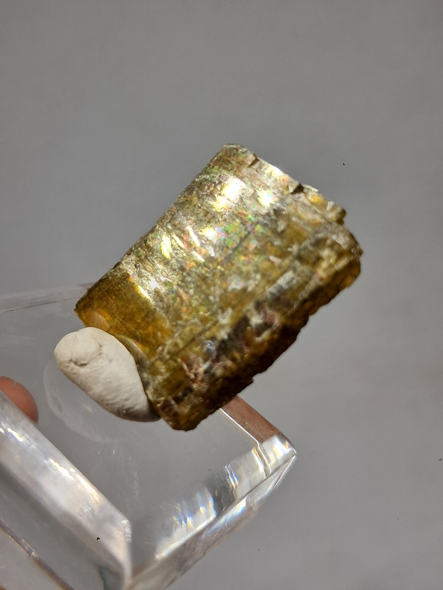 Honey Calcite (India) Rough Crystal | Natural Stone | Mineral Specimen #CA14