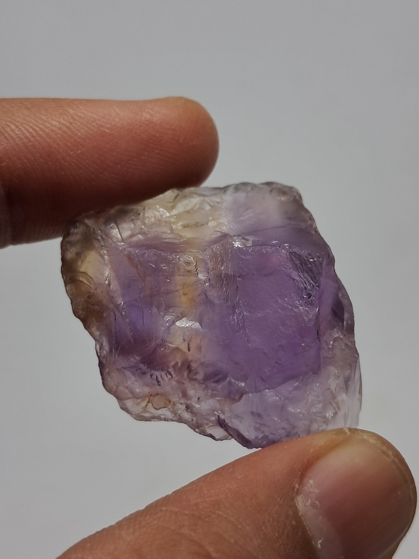 Rough Ametrine (Madagascar) Raw Stone | Mineral Specimen | Natural Stone #AMT7