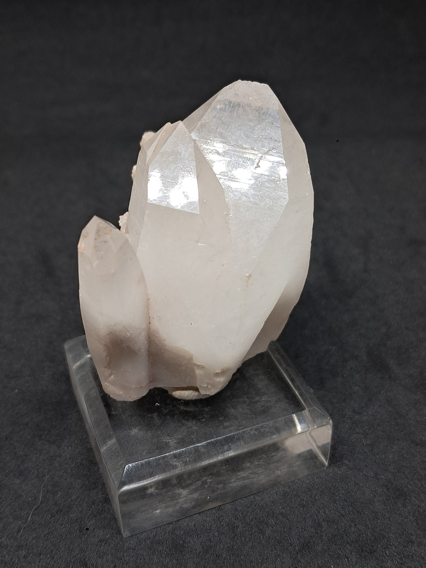 Quartz Cluster with White Chlorite (Himachal Pradesh) | Natural Stone | Crystal #CH43