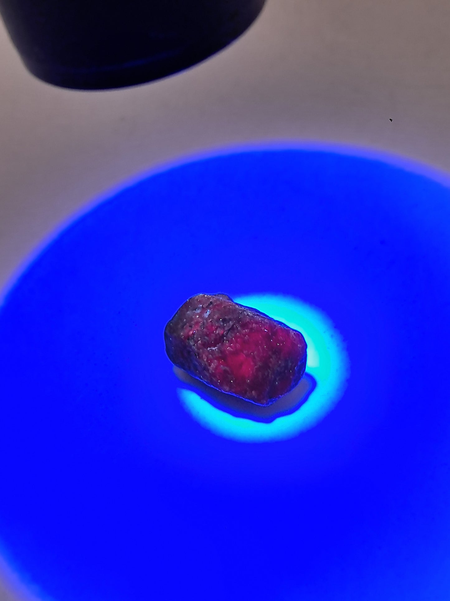 Cristal de Rubí en Bruto (Tamil Nadu) Piedra Natural | Muestra de Mineral #RB25