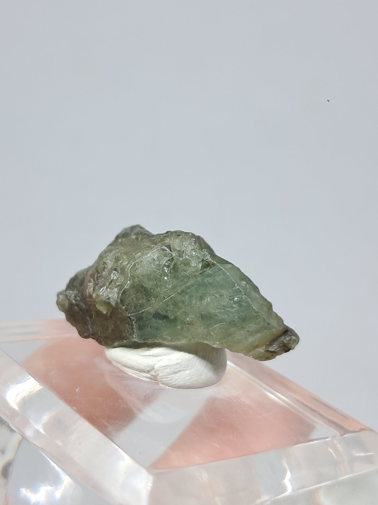 Natural Greenish-Blue *Teal* Sapphire Crystal (Karur) Rough Stone | Mineral Specimen #SP25
