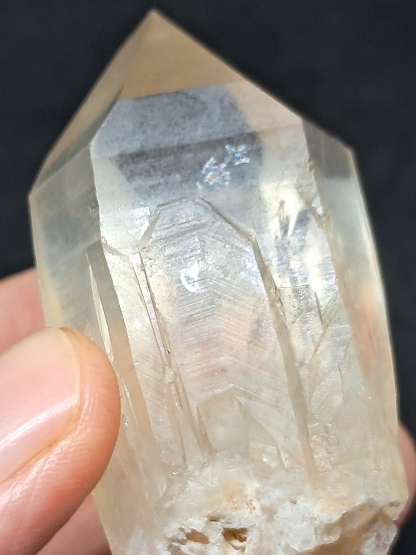 Natural Citrine "Kundalini" (Democratic Republic of Congo) Crystal Point | Mineral Specimen #CTN18