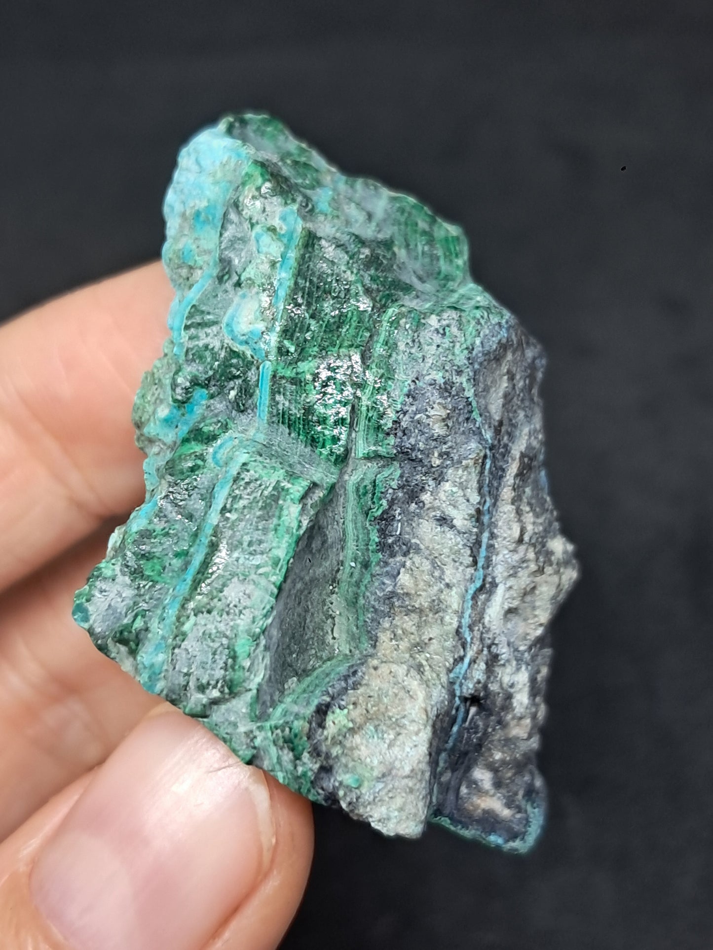 Chrysocolla Malachite Raw (Democratic Republic of Congo) | Rough Sliced #CM3