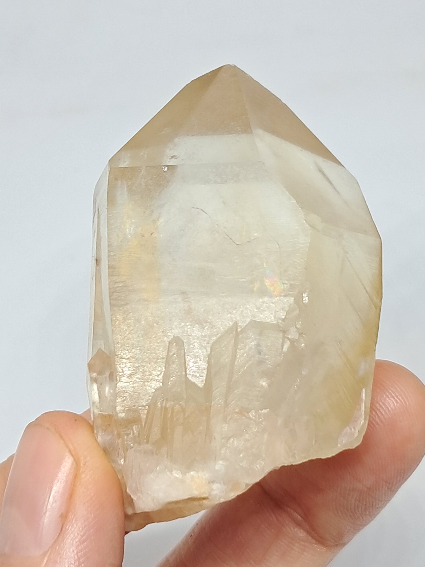 Natural "Kundalini" Citrine with Phantoms (Non-precious stone) #CTN11