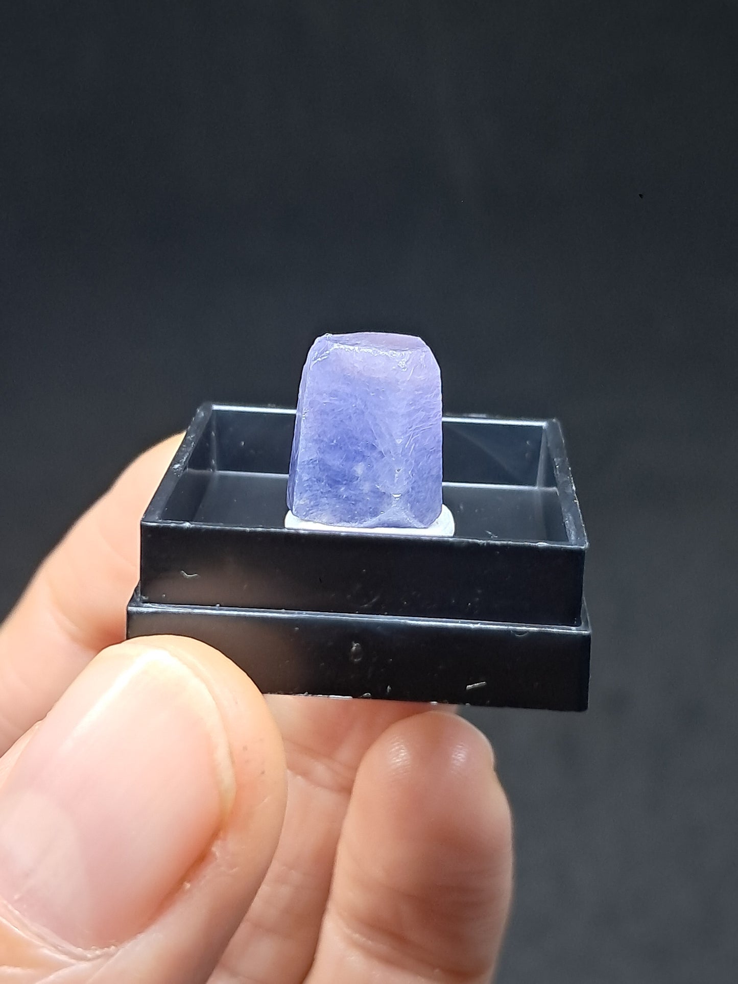 Natural Sapphire w/ Record Keeper (Madagascar) Rough Stone | Mineral Specimen #SP47