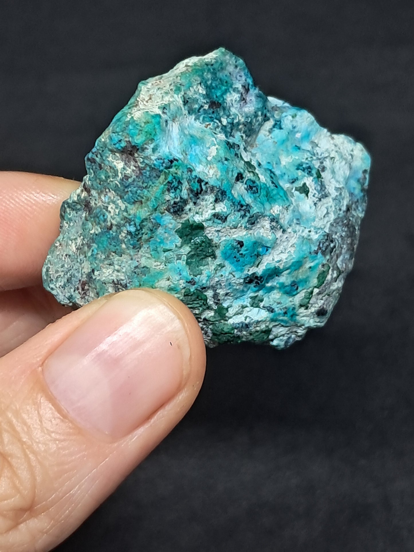 Chrysocolla Malachite Raw (Democratic Republic of Congo) | Rough Stone #CM4