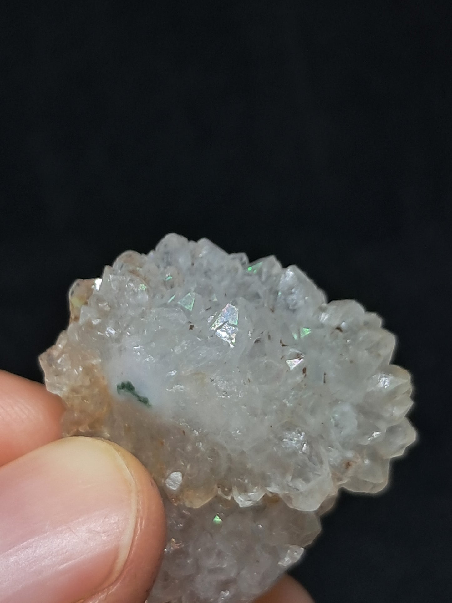 Iris Quartz Stalactite (Anandalite)(Non-precious stone) #AQ23