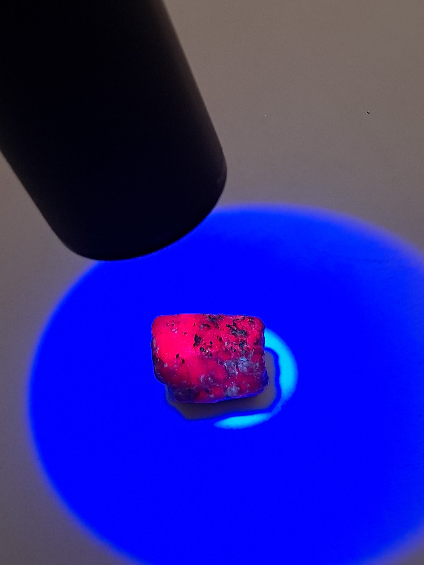 Cristal de Rubí en Bruto (Tamil Nadu) Piedra Natural | Muestra Mineral #RB32