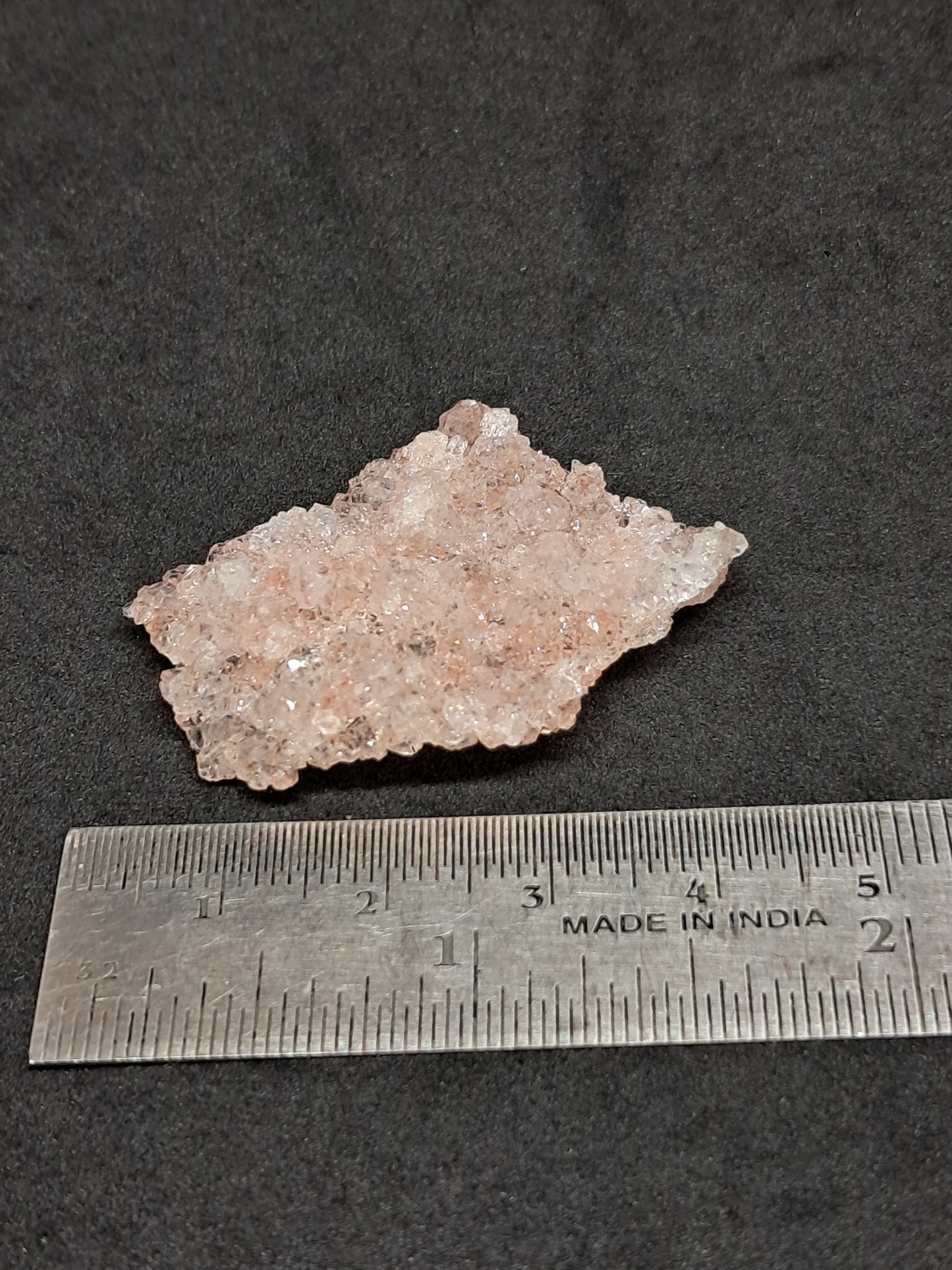 Pink Apophyllite On Quartz Floater Cluster (Ajanta) Natural Crystal | Mineral Specimen #APP4