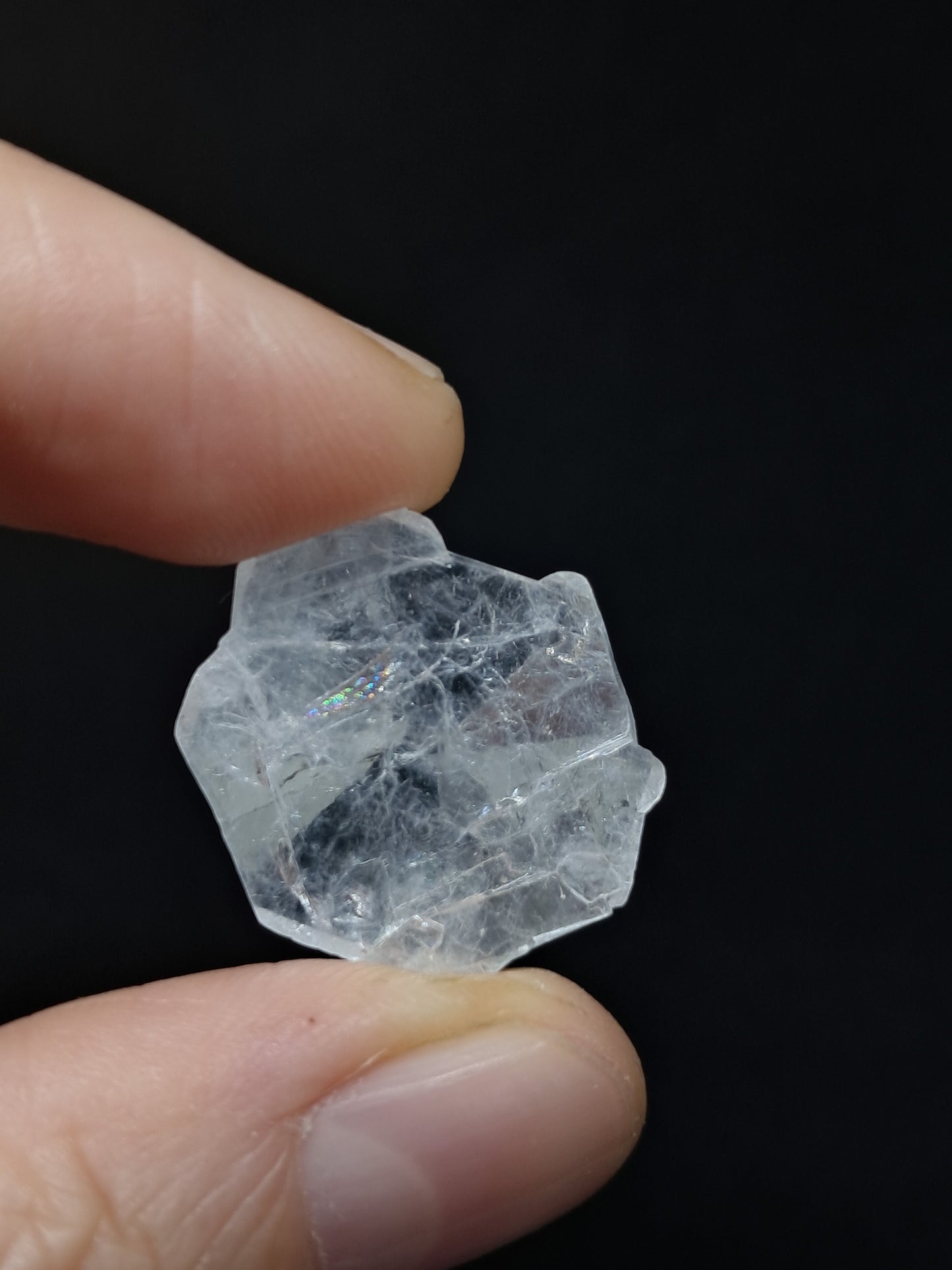 Clear Apophyllite Points (Ajanta) 18-23 mm | Natural Crystal | Mineral Specimen #AP10