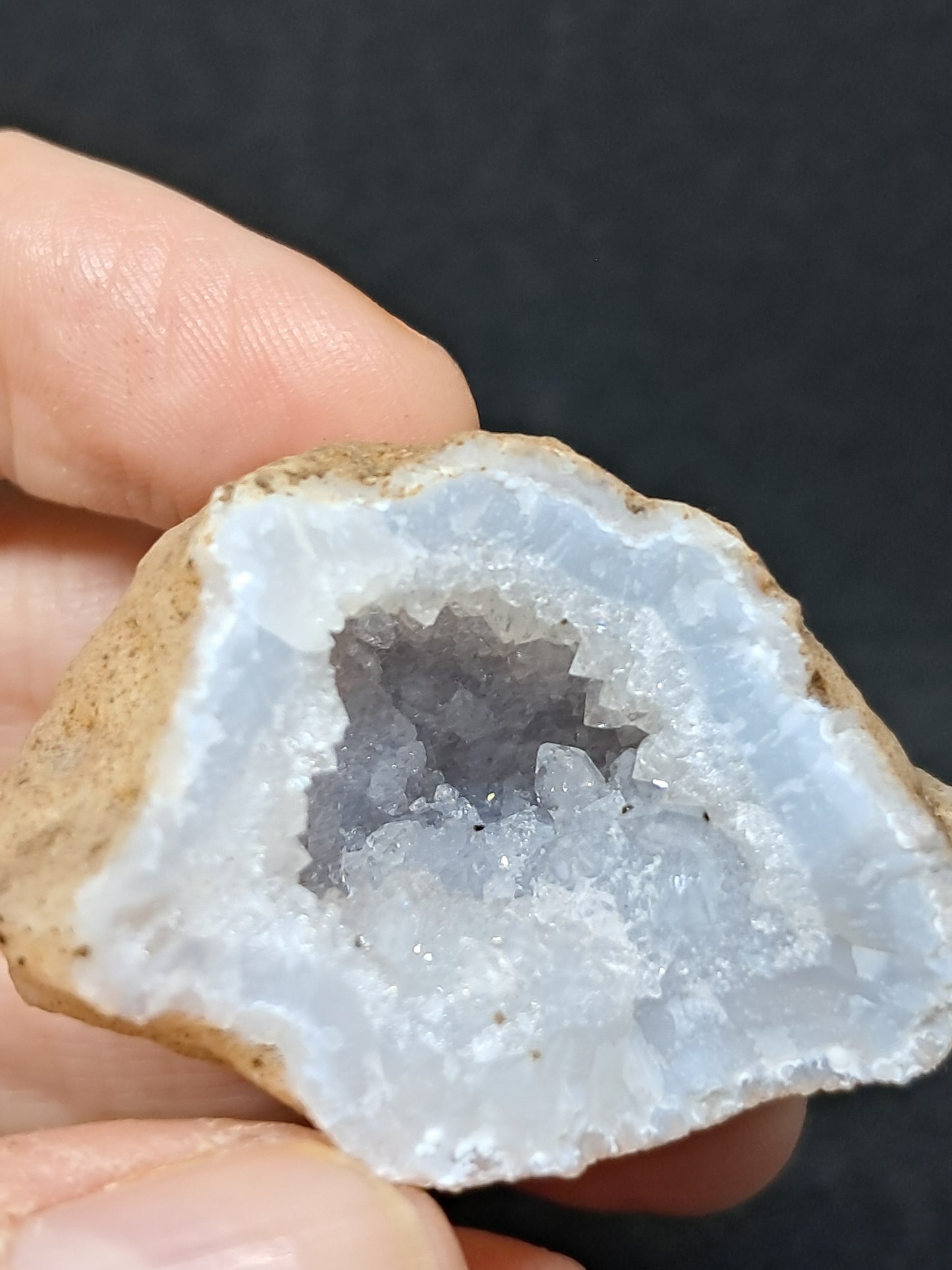 Quartz Geode (Ajanta) Rough Stone | Natural Crystal #GD3