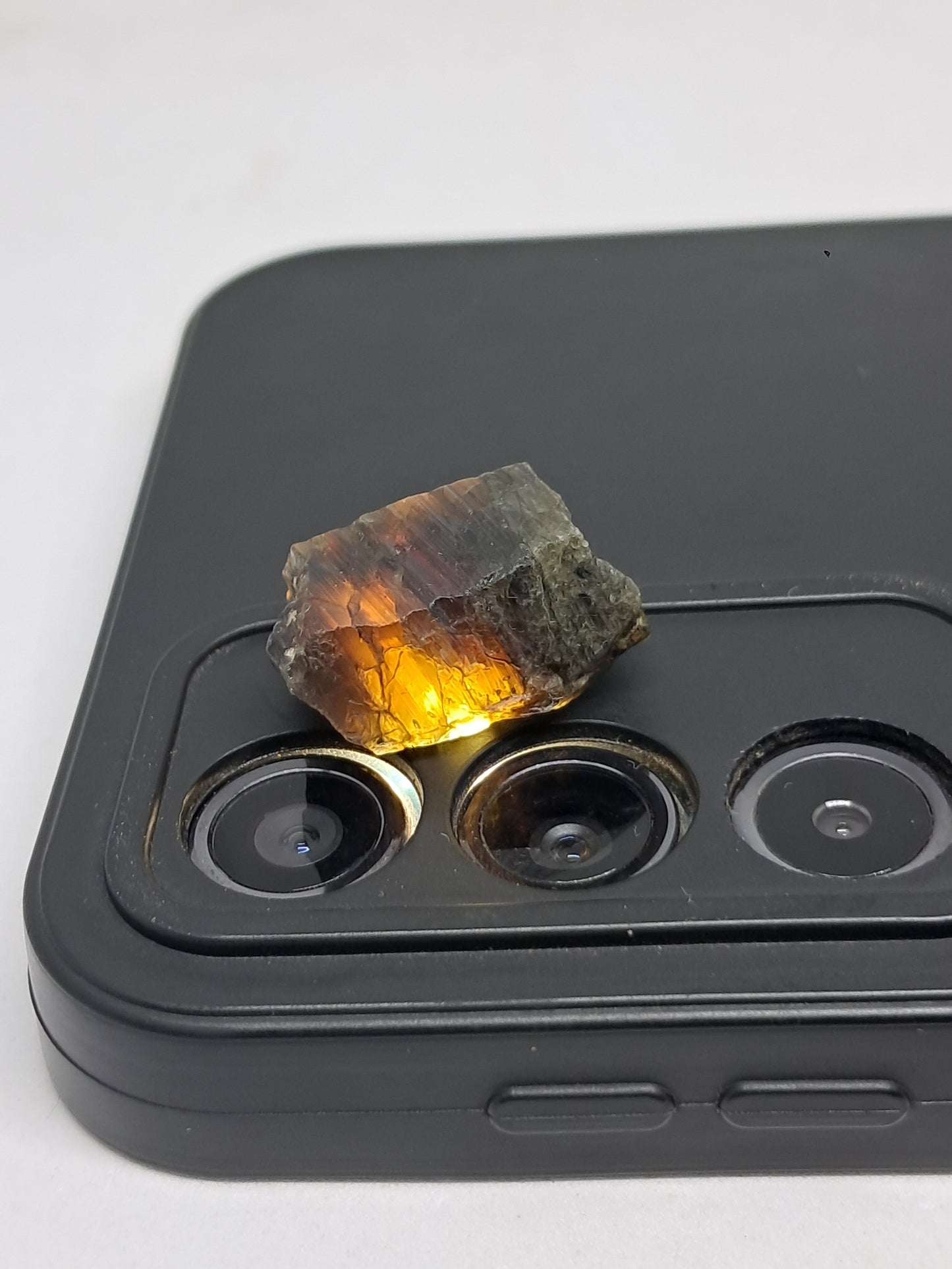 Natural Teal Green Sapphire Crystal (Karur) Rough Stone | Mineral Specimen #SP22