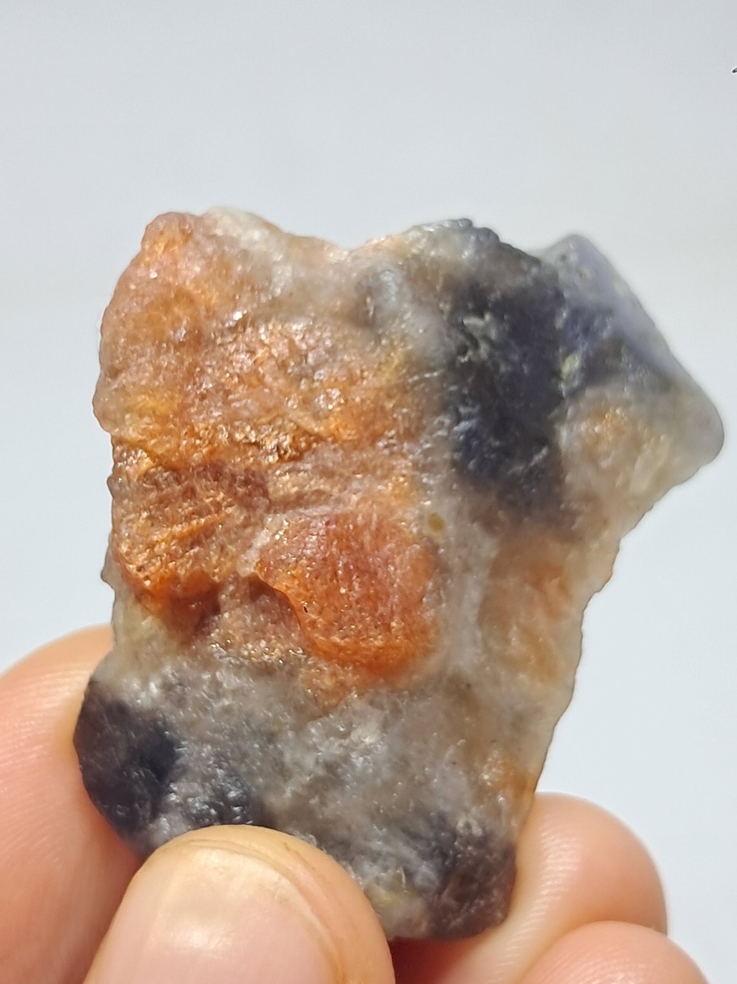 Sunstone w/ Iolite (Tamil Nadu) Rough Stone | Natural Crystal | Mineral Specimen #SI13