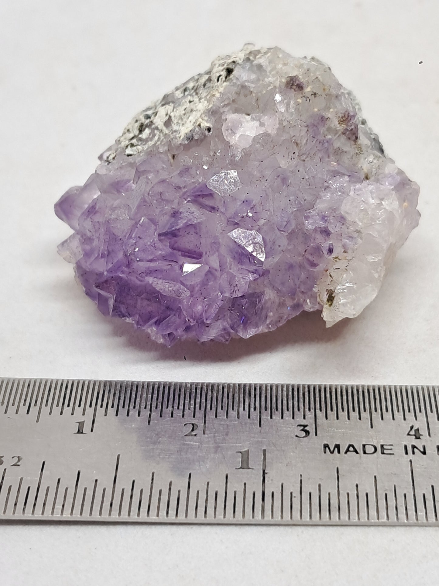 Amatista Elestial en Matriz (Karur) | Piedra Natural | Ejemplar Mineral #KA94