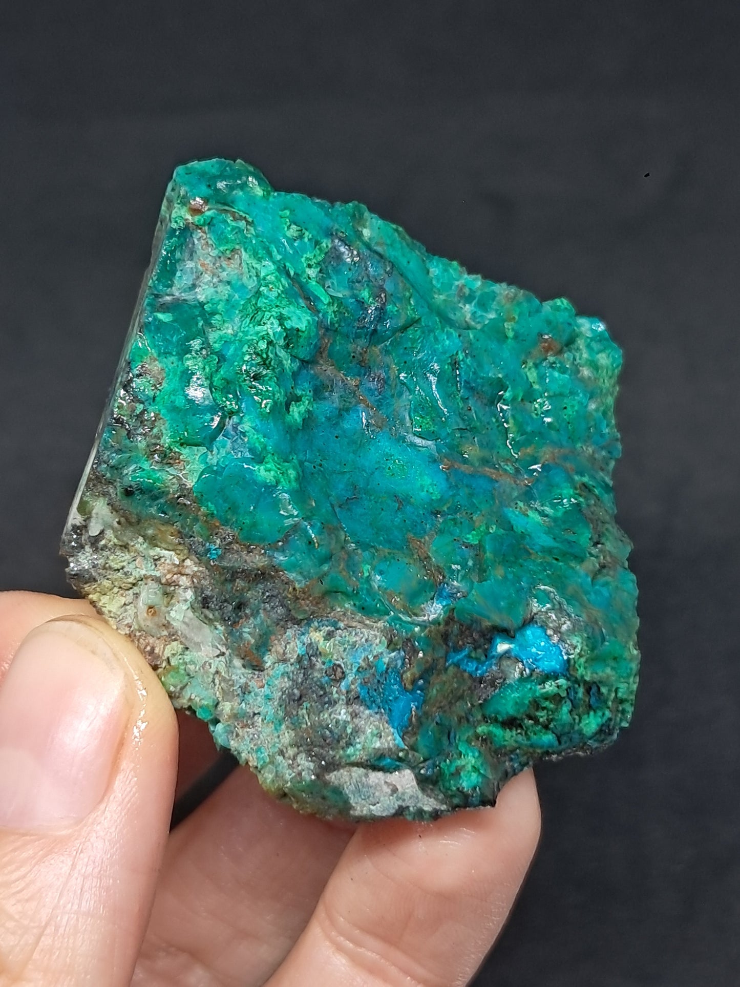 Chrysocolla Malachite (Democratic Republic of Congo) Raw Stone | Rough Crystal | Natural Mineral Specimen #CM7