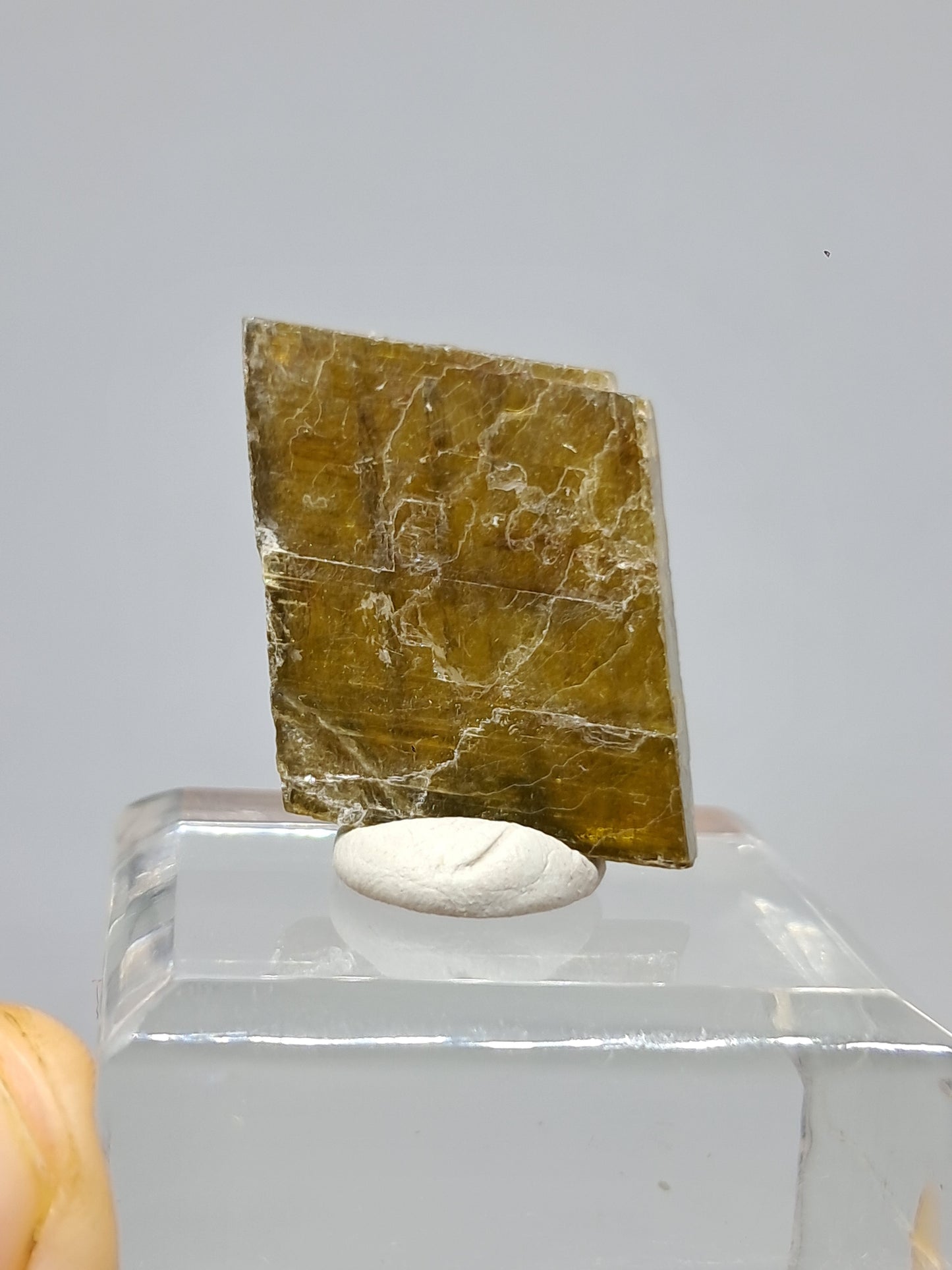 Honey Calcite (India) Rough Crystal | Natural Stone | Mineral Specimen #CA12