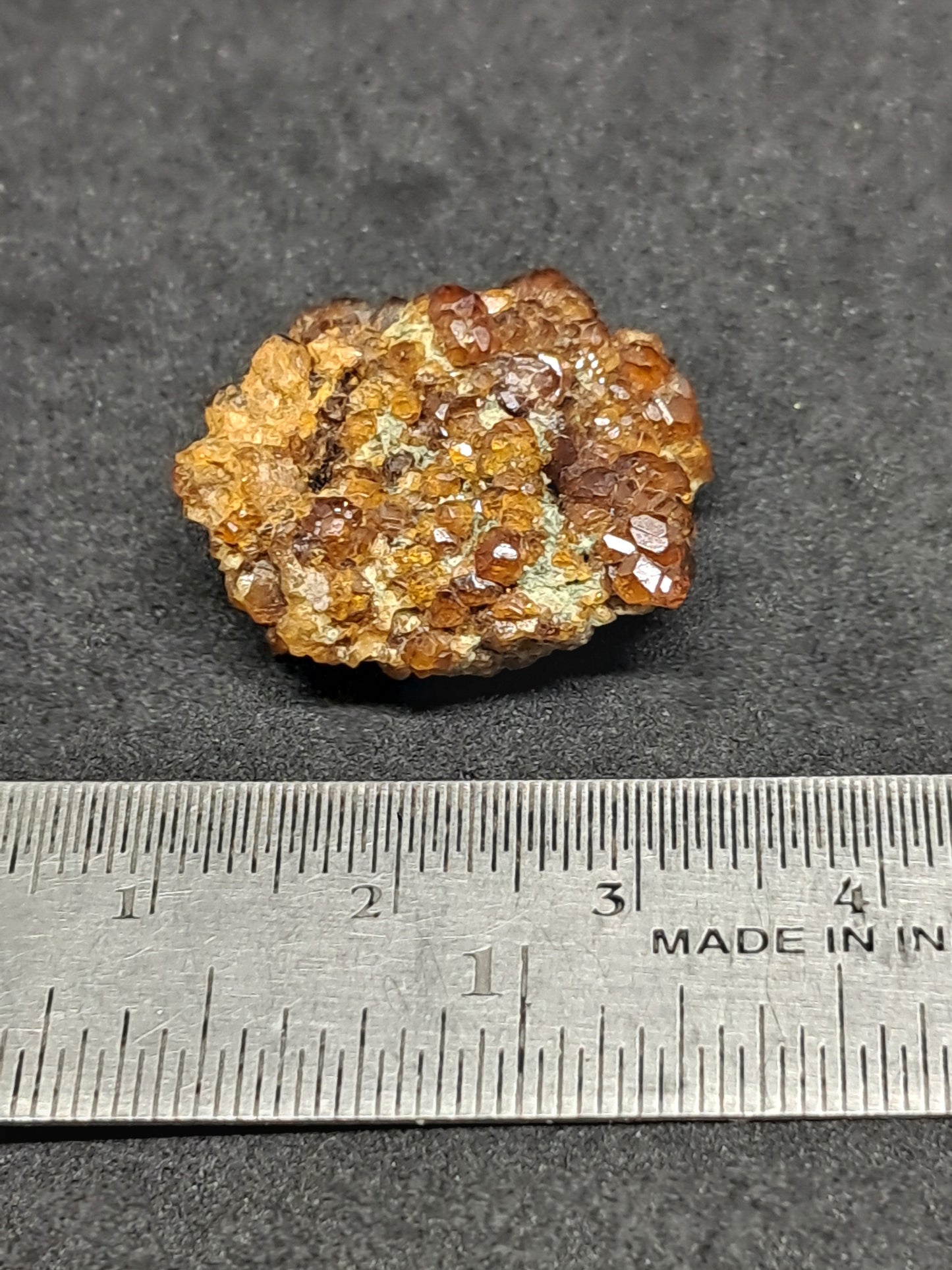 Racimo de granate naranja/marrón (México) #GR6