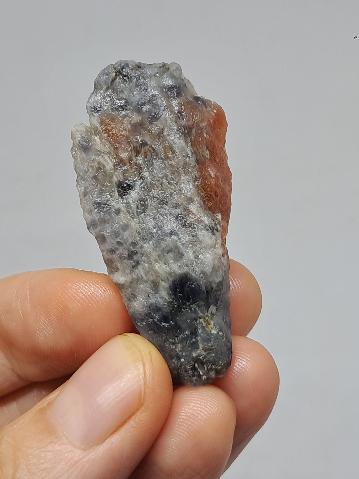 Sunstone w/ Iolite (Tamil Nadu) Rough Stone | Natural Crystal | Mineral Specimen #SI10