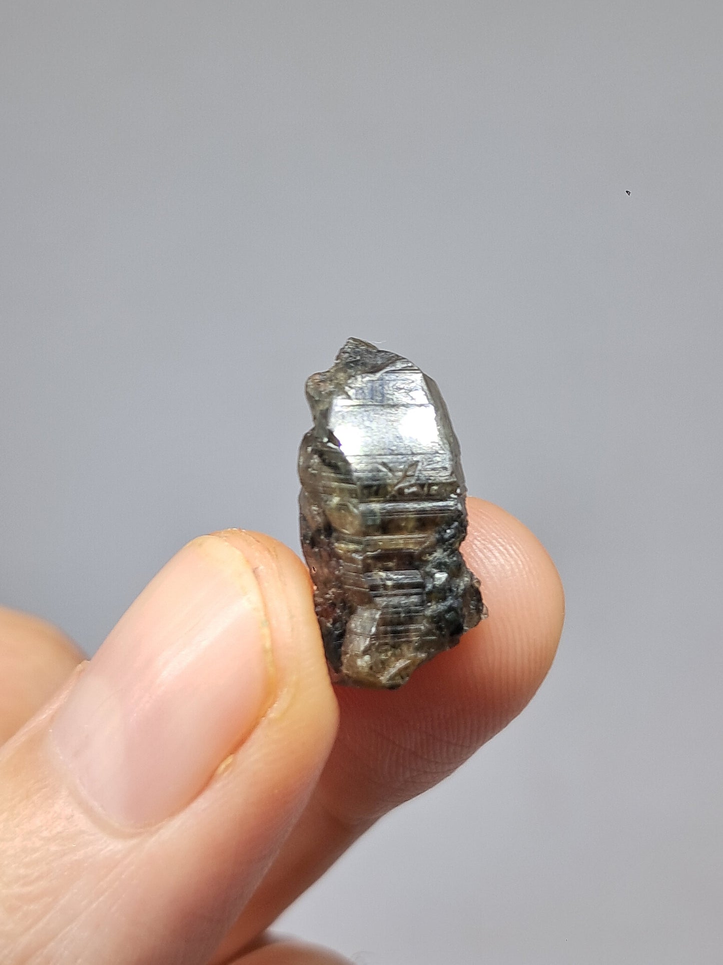 Natural Green Sapphire Crystal (Karur) Rough Stone | Mineral Specimen #SP32