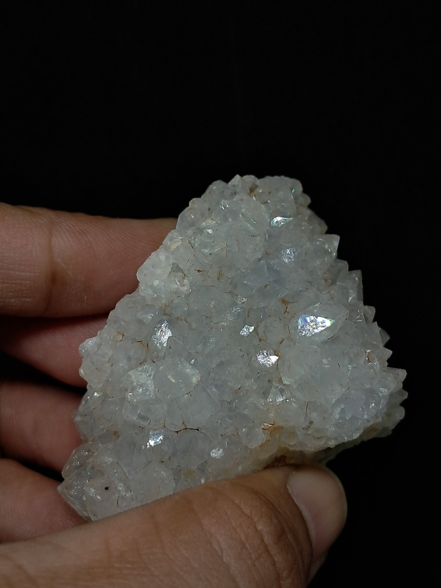 Iris Quartz (Aurangabad)| Anandalite | Stalactite | Natural Crystal #AQ8