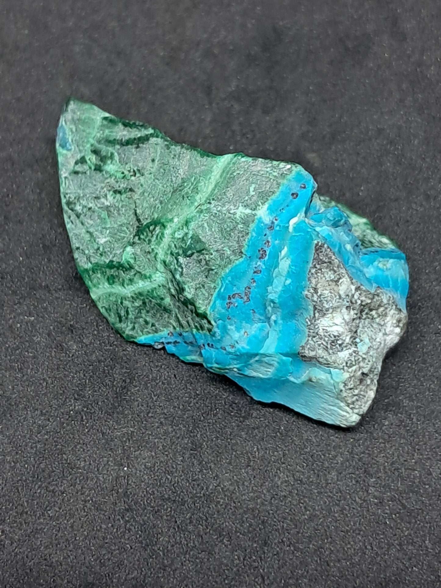 Chrysocolla Malachite (Democratic Republic of Congo) Raw Stone | Rough Crystal | Natural Mineral Specimen #CM8