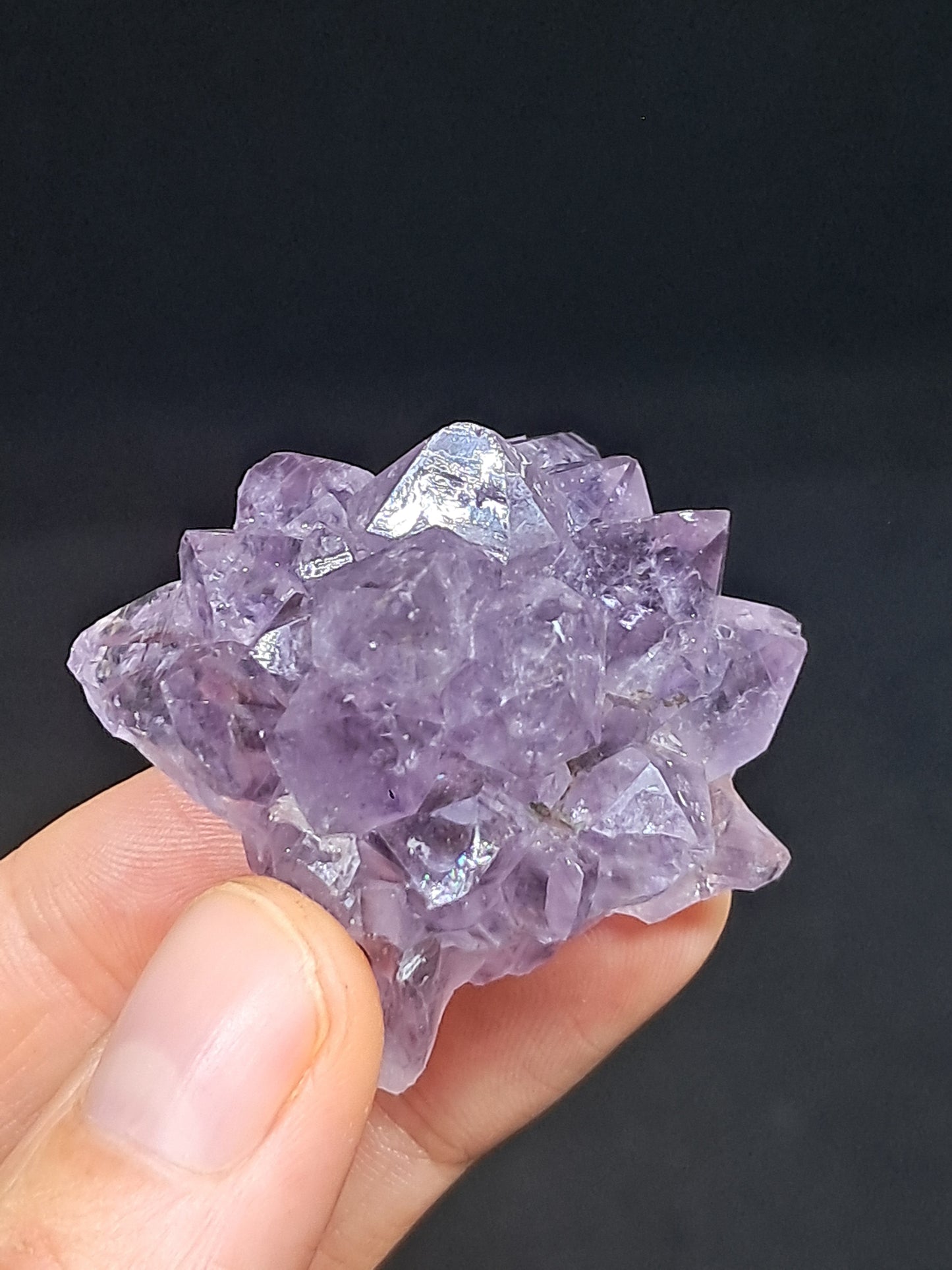 Amethyst Stalactite (Khadakwani) | Natural Crystal | Mineral Specimen #SA10